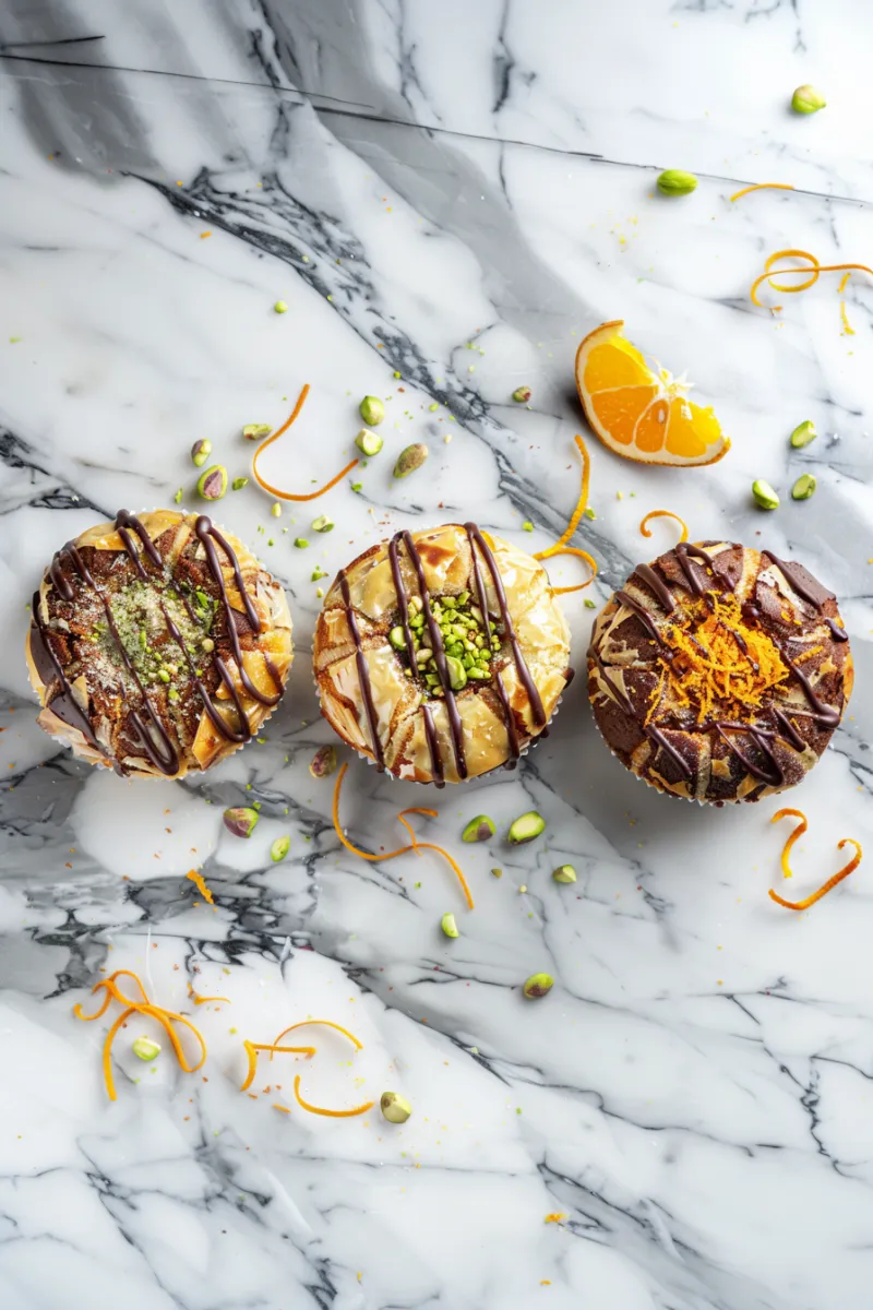Baklava Crinkle Cake – The Best Crispy Dessert Fusion You’ll Love 9 Pistachio, chocolate, and citrus-flavored Baklava Crinkle Cake