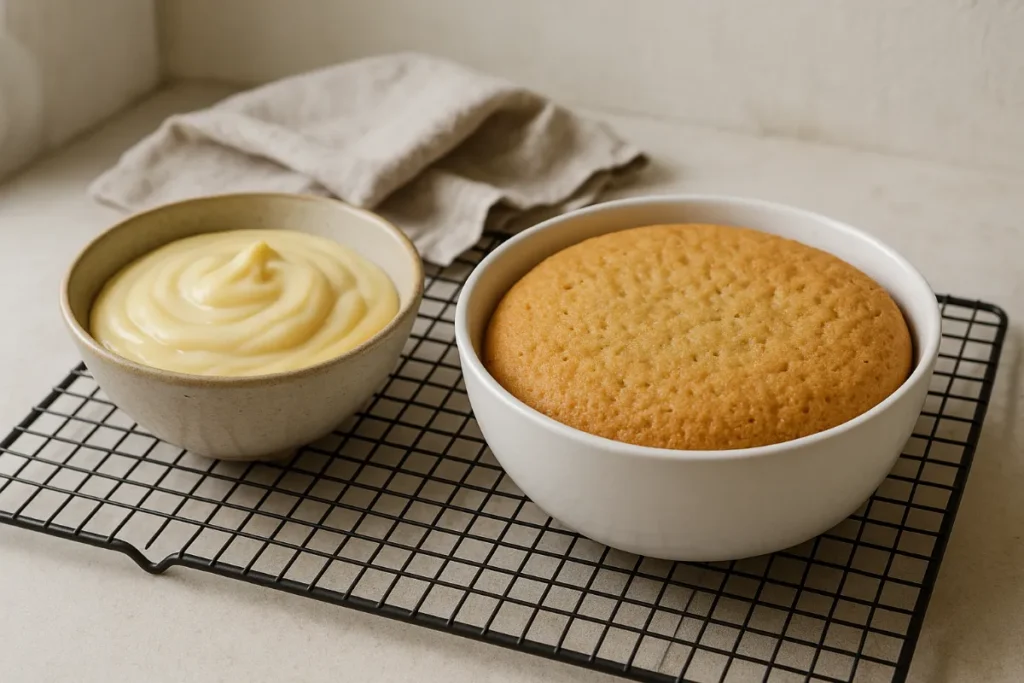 Vegan Swedish Princess Cake: A Dairy-Free Royal Dessert You Can Make at Home 9 vegan sponge cake and custard