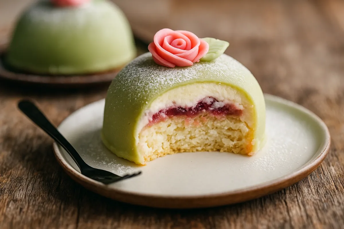 vegan swedish princess cake
