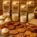 Baked goods made with the best plant-based milks