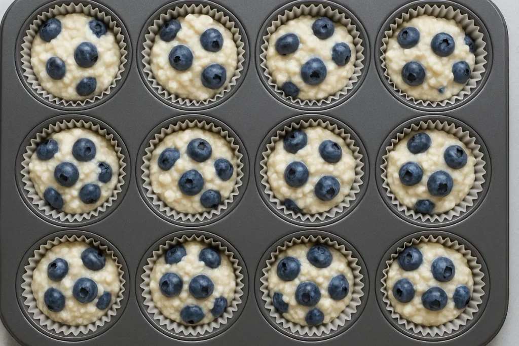 Blueberry Cottage Cheese: A Simple Guide to This Versatile Snack 11 muffin batter with blueberry cottage cheese