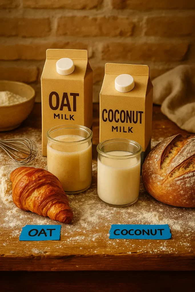 Best Plant-Based Milk for Baking – Complete Guide to Choosing the Right One 7 Oat and coconut milk for baking breads and pastries