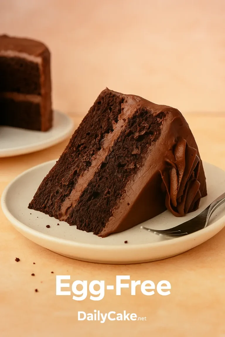 Egg Substitutes for Chocolate Cake That Really Work 6 serving chocolate cake made without eggs