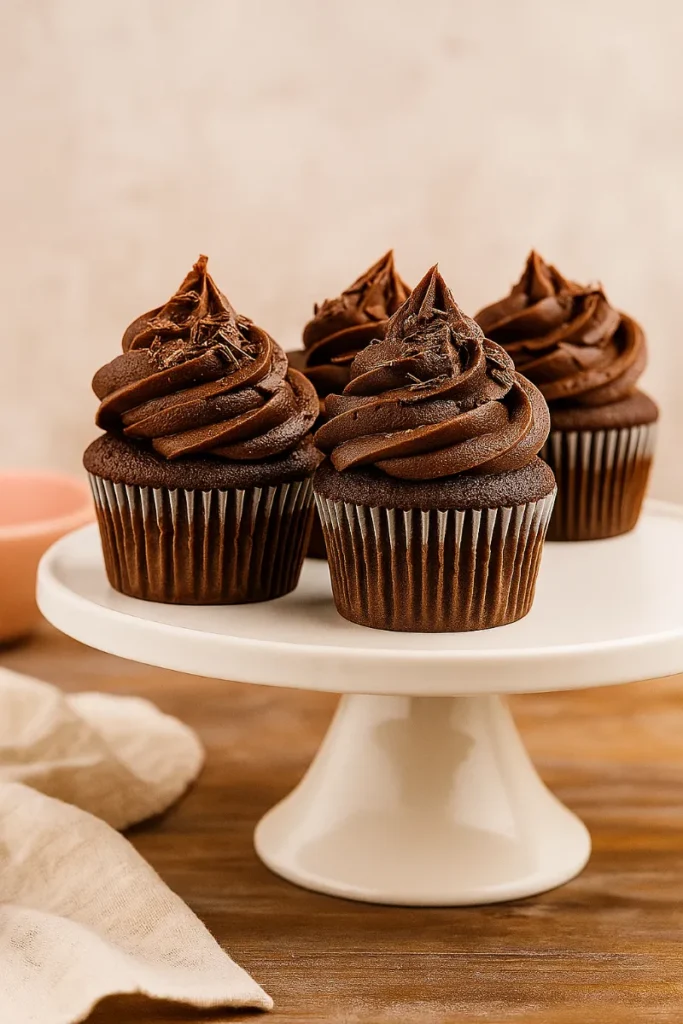 Vegan Chocolate Frosting Recipe That’s Creamy, Rich, and Foolproof 17 Vegan chocolate cupcakes topped with frosting