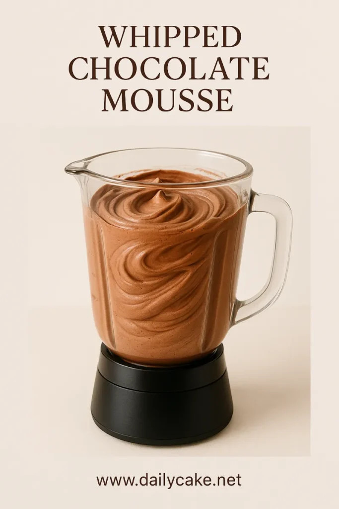 Cottage Cheese Chocolate Mousse: Creamy, Protein-Packed Dessert Done Right 7 blending cottage cheese chocolate mousse
