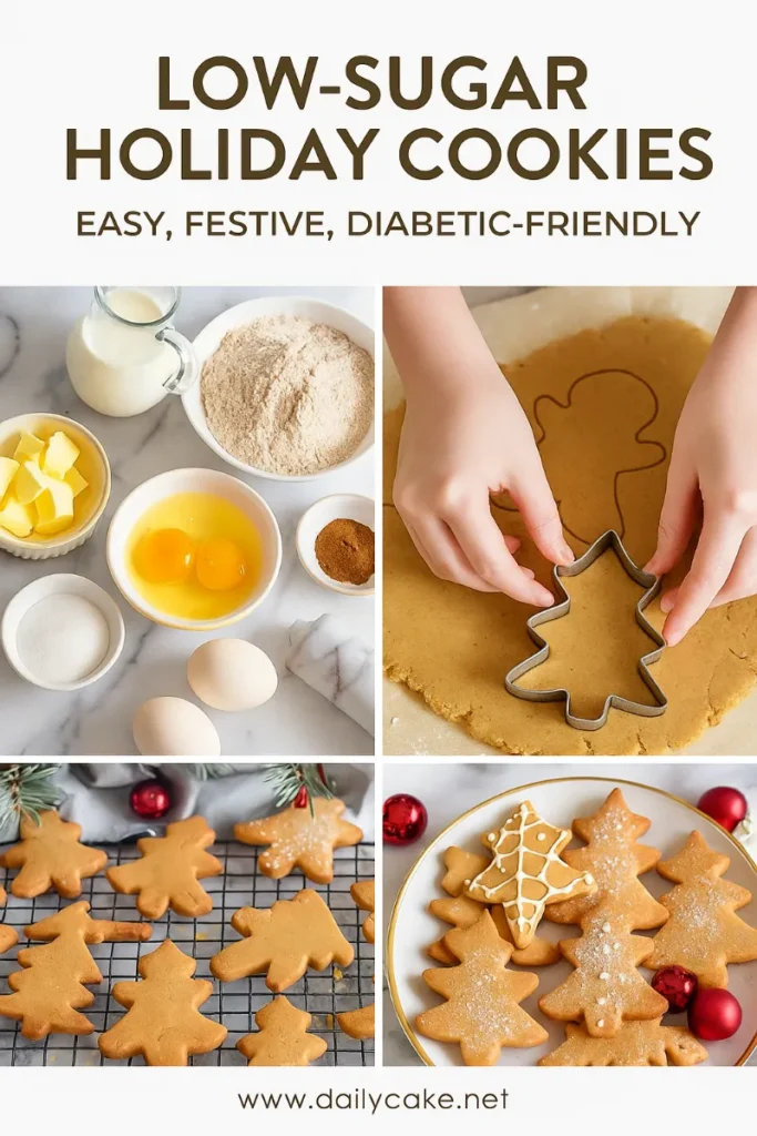 Low-Sugar Holiday Cookies That Everyone Will Love 4 Low-sugar holiday cookies wrapped for gifting