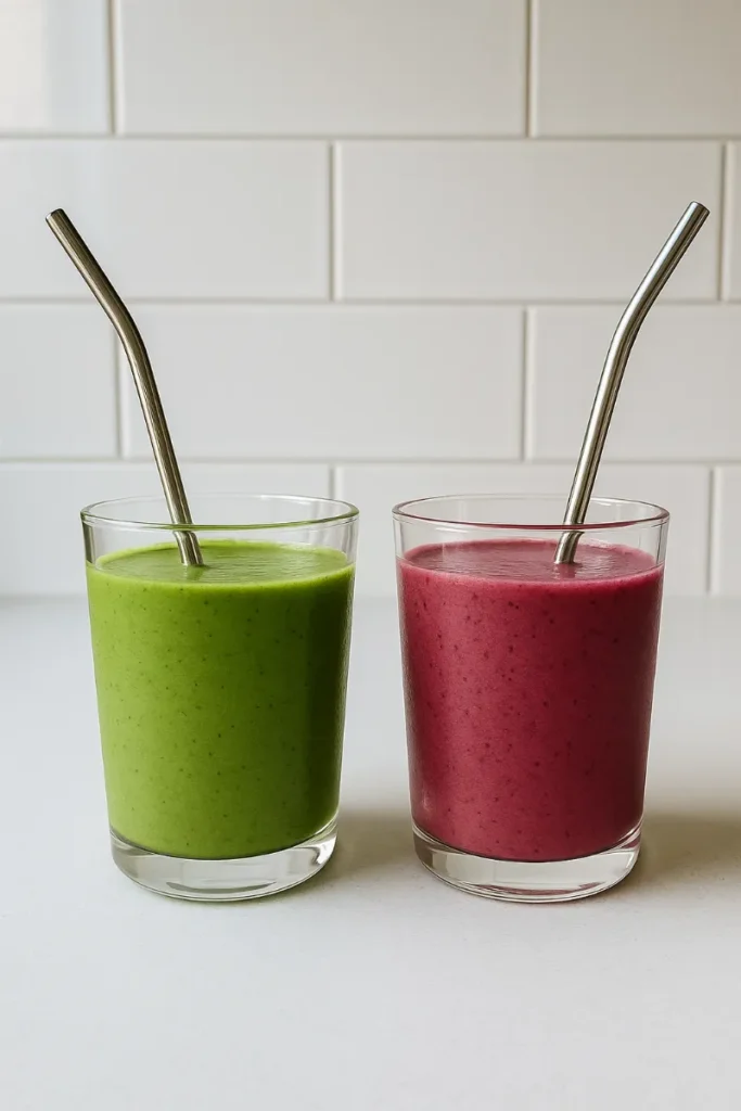 Weight Loss Smoothies: Easy, Delicious Recipes That Burn Fat Naturally 8 green belly fat burner smoothie and berry protein smoothie