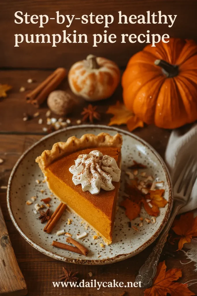 Healthy Pumpkin Pie Recipe: The Guilt-Free Holiday Classic You’ll Crave 5 Step-by-step healthy pumpkin pie recipe creamy filling & gluten-free crust