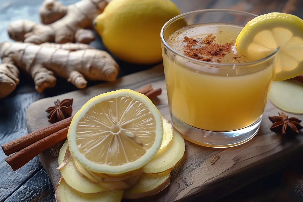natural mounjaro recipe drink with apple cider vinegar and lemon