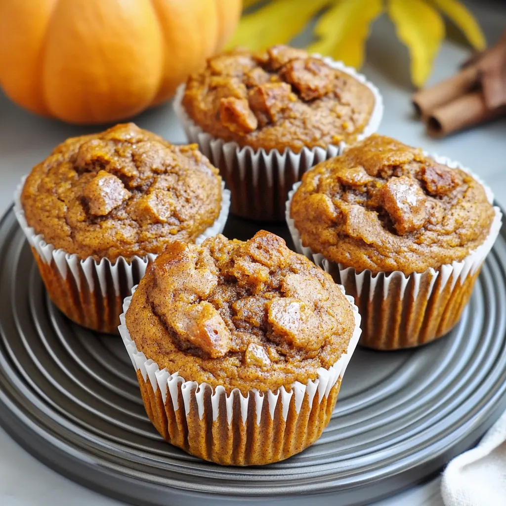 How to make Almond Flour Pumpkin Muffins — key cooking step