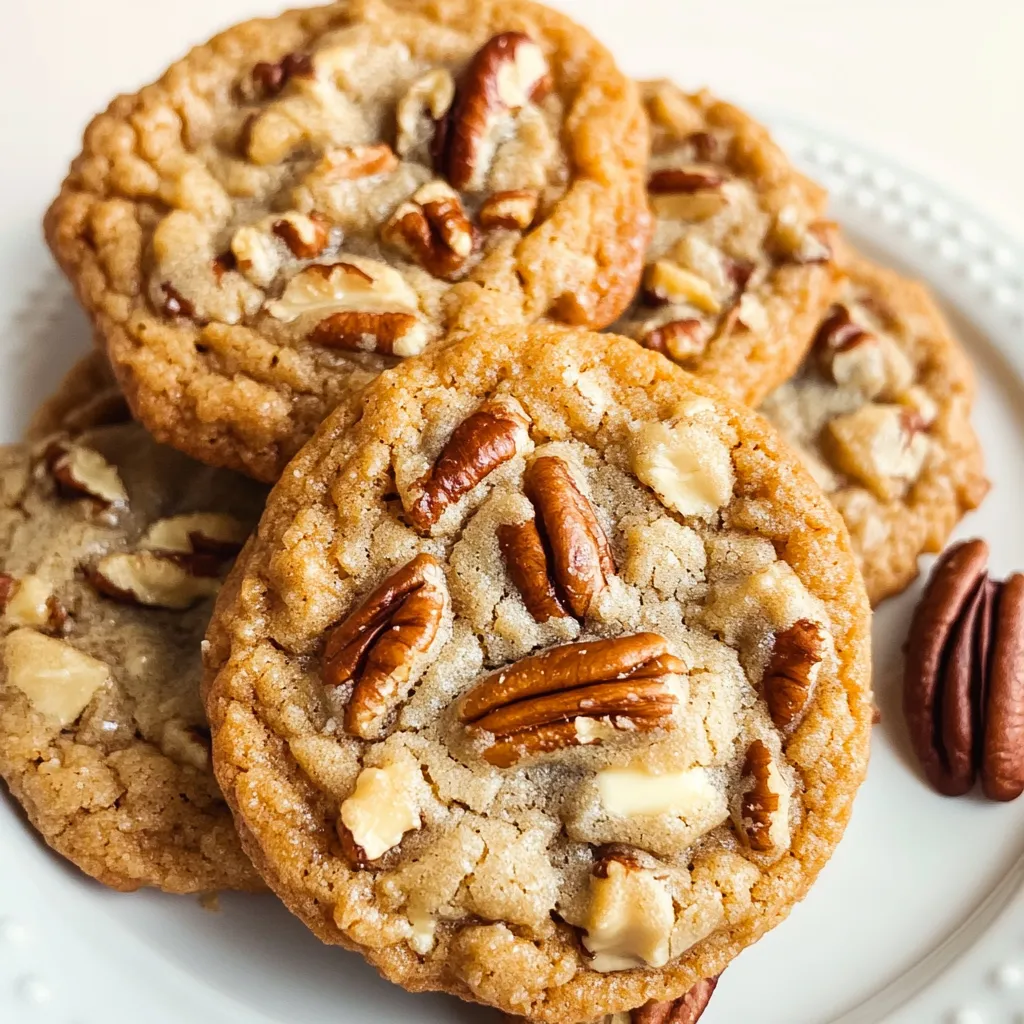 How to make Chewy Maple Pecan Cookies — key cooking step