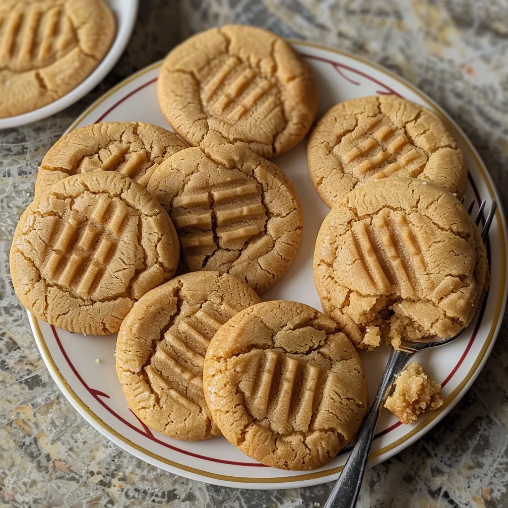 Chewy Peanut Butter Cookies — chef-tested restaurant-quality photo