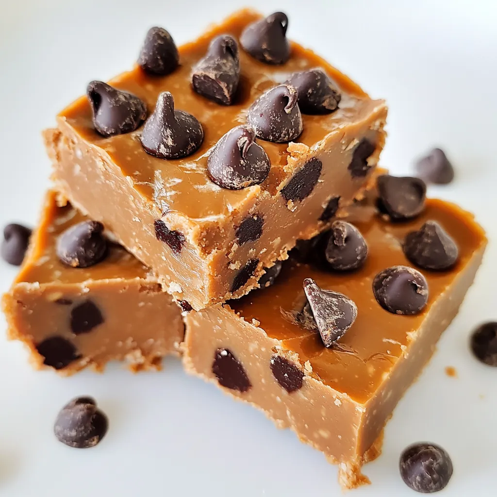 How to make Coconut Flour Chocolate Chip Fudge — key cooking step