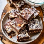 No-Bake Almond Joy Snack Bars 3 No-Bake Almond Joy Snack Bars — chef-tested restaurant-quality photo