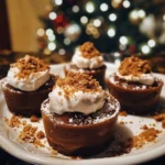 Vegan Gingerbread Pudding Cups 5 Vegan Gingerbread Pudding Cups — chef-tested restaurant-quality photo