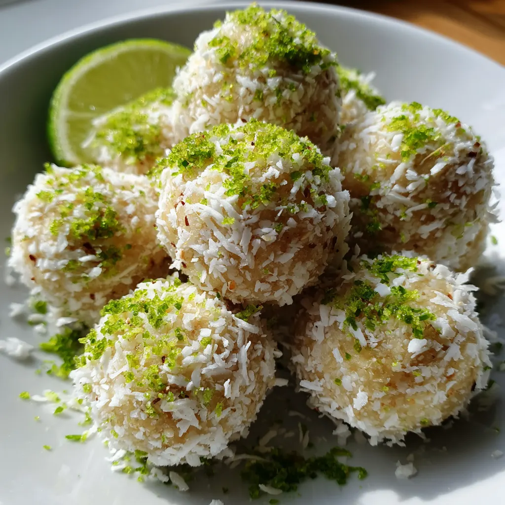 Coconut Lime Energy Bites — chef-tested restaurant-quality photo