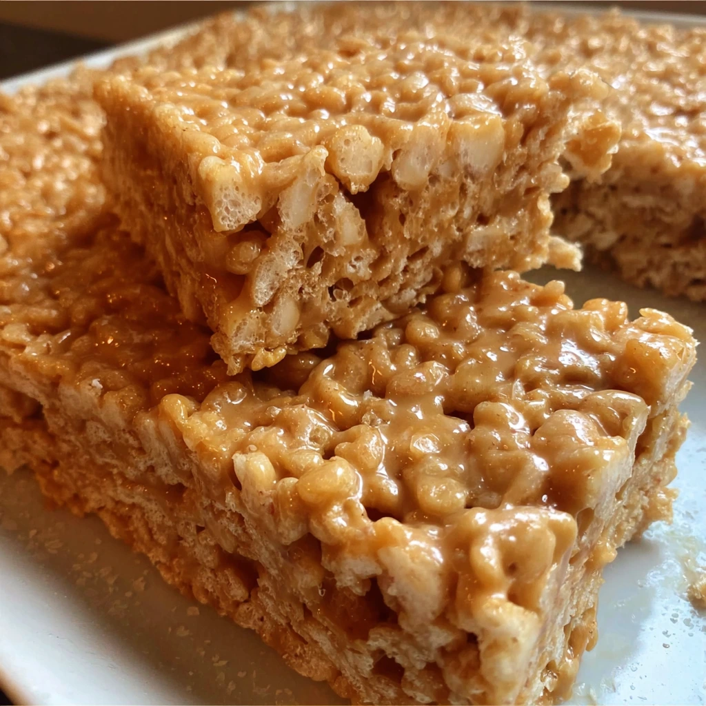 Minute Peanut Butter Rice Crispy Treats — chef-tested restaurant-quality photo