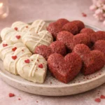 Valentine's Heart-Shaped Red Velvet Truffles 3 Valentine's Heart-Shaped Red Velvet Truffles — chef-tested restaurant-quality photo