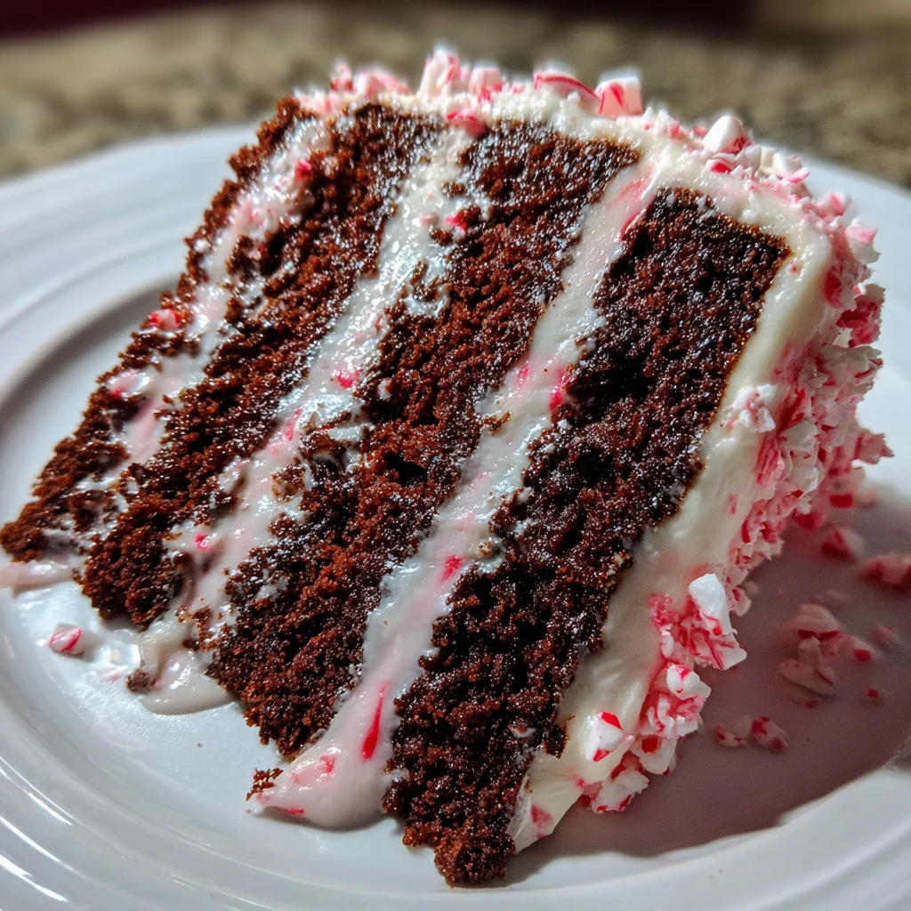 Velvet Peppermint Layer Cake — chef-tested restaurant-quality photo