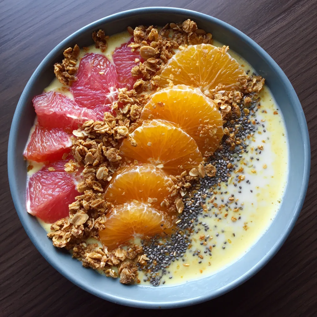 Winter Citrus Smoothie Bowl — chef-tested restaurant-quality photo