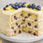 Lemon Blueberry Layer Cake: Moist & Tangy Delight 3 Lemon Blueberry Layer Cake — chef-tested restaurant-quality photo