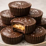 Minute Chocolate Peanut Butter Cups: 5-Minute Treats! 3 Minute Chocolate Peanut Butter Cups — chef-tested restaurant-quality photo